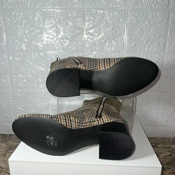 NWT Monki Houndstooth Boots - Picture 7 of 8